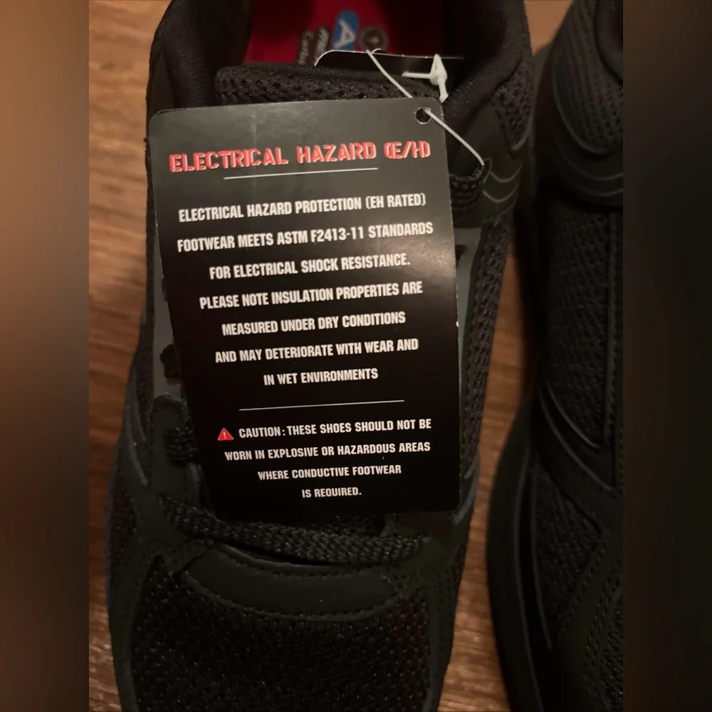 Skechers ELG4 Carbon Fiber Toe Safety Work Air-Cooled Memory Foam Shoes 10.5 W
